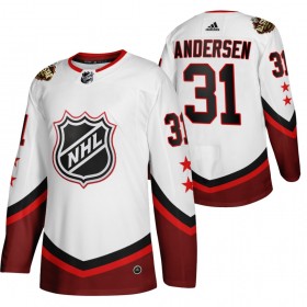 Carolina Hurricanes Hockeydrakt Frederik Andersen 31 2022 NHL All-Star Hvit Authentic - Herre